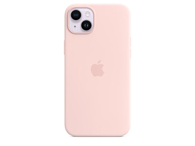 iPhone 14 Plus Silicone Case w/MagSafe Chalk Pink - (MPT73ZM/A)