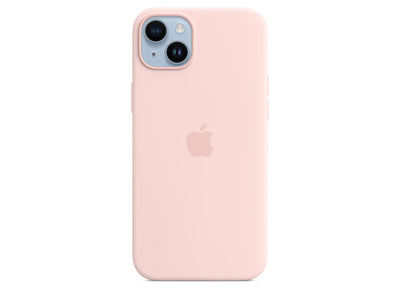 iPhone 14 Plus Silicone Case w/MagSafe Chalk Pink - (MPT73ZM/A)