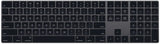 Apple Magic tastatur m. numeriske taster (space grey) - (MRMH2DK/A)