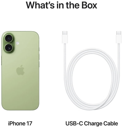 Apple iPhone 17 256GB Salviegrøn - (MG6N4QN/A)