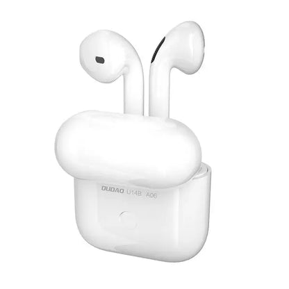 Dudao in-ear trådløse Bluetooth TWS-hovedtelefoner (U14B-Hvid) Dudao