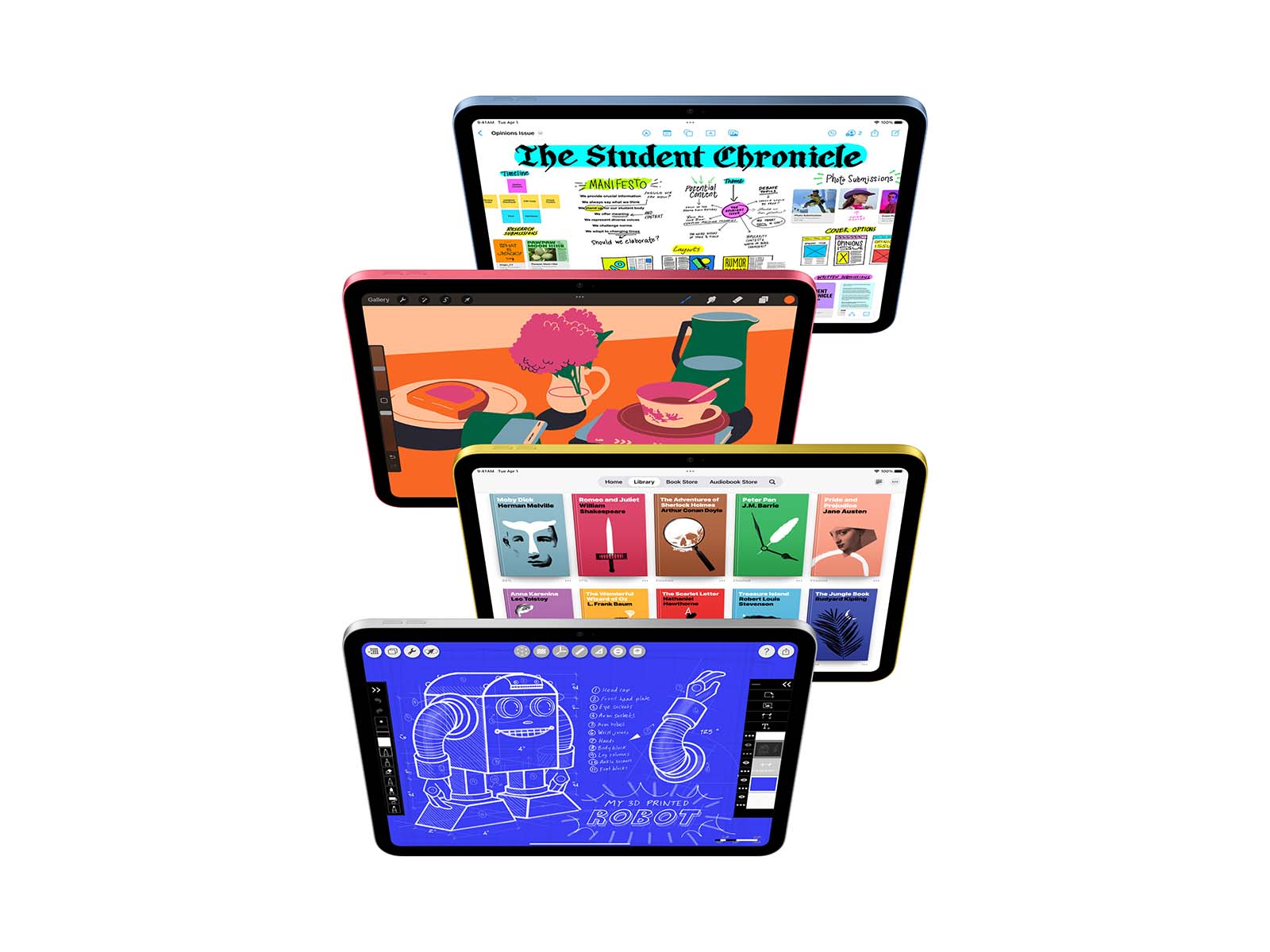 iPad 11" 2025 Wi-Fi 256GB - Silver - (MD4G4KN/A)