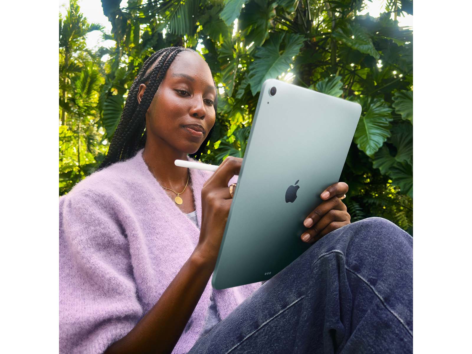 iPad Air M3 (2025) 13" Wi-Fi 128GB Blue - (MCNJ4KN/A)