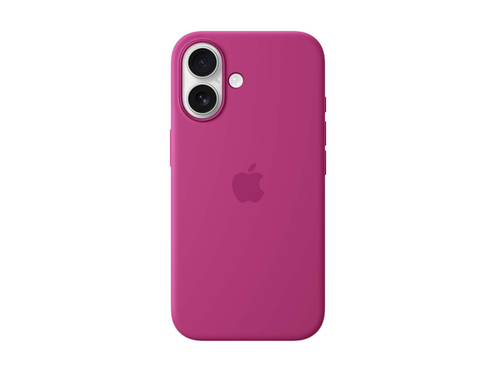 iPhone 16 Silikone-etui - Fuchsia - (MYY53ZM/A)
