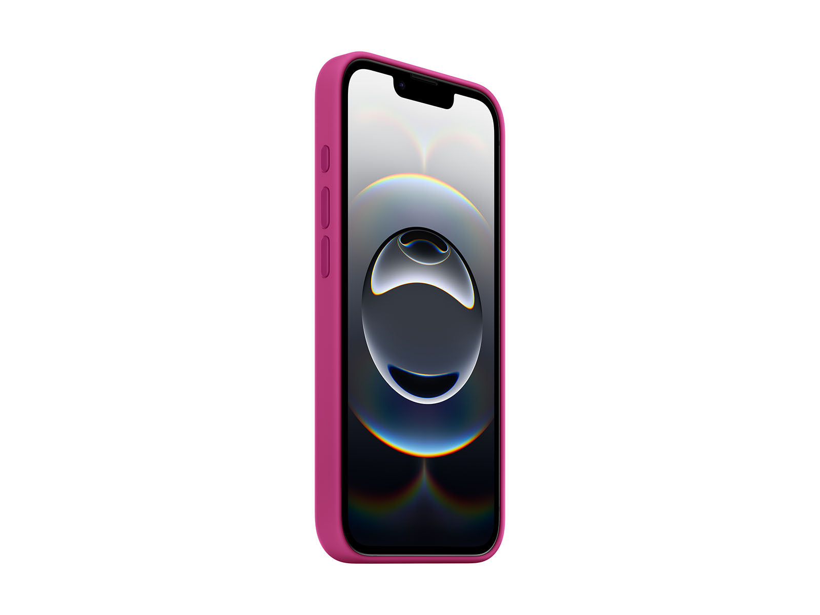 iPhone 16e Silicone Cover – Fuchsia Apple