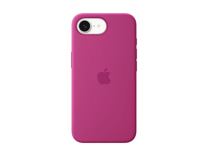 iPhone 16e Silicone Cover – Fuchsia Apple