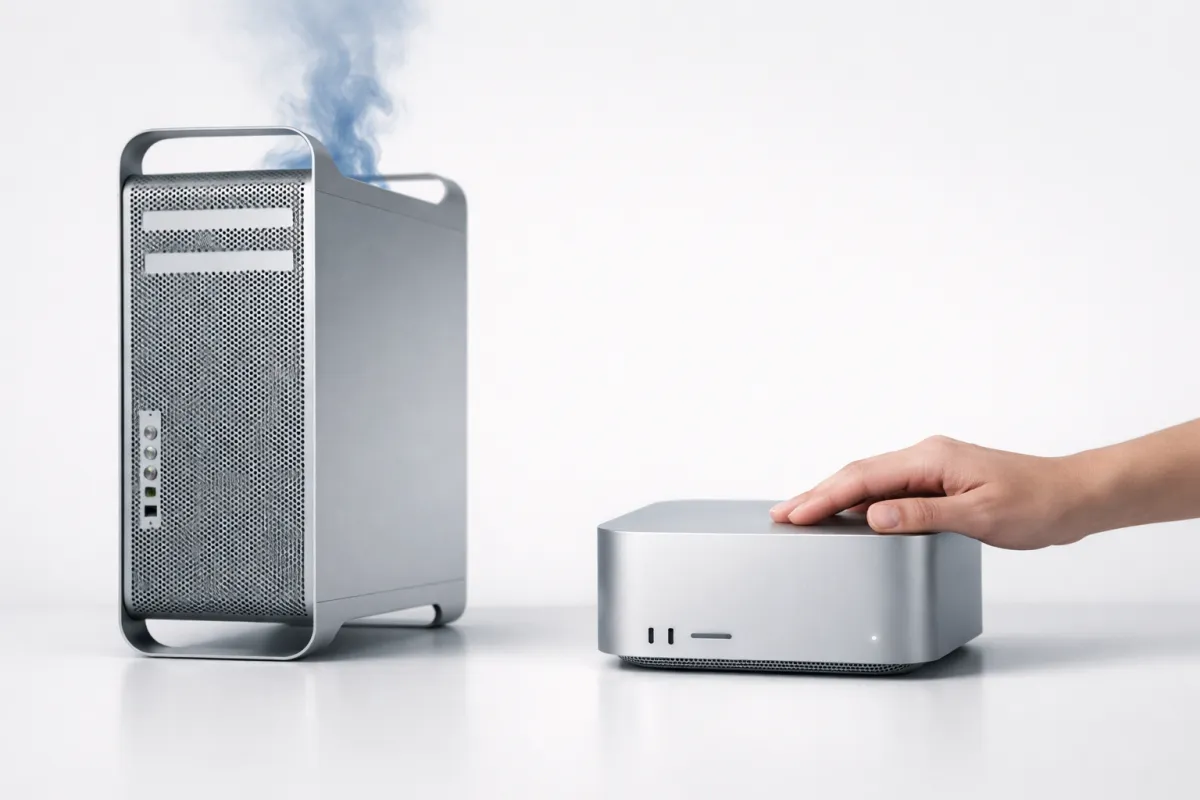 Apples sidste “tårn” falder: Enden på en æra for klassisk Mac-hardware Post feature image