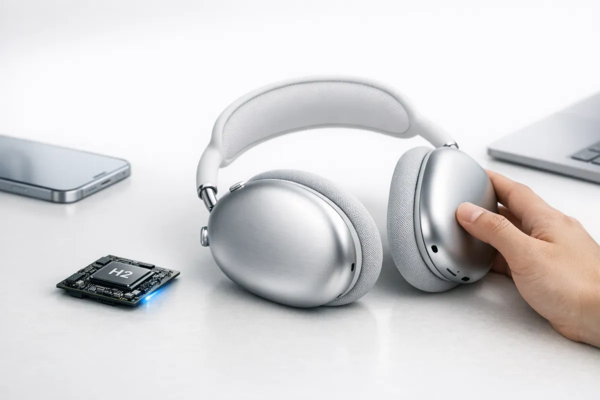 Apple lancerer AirPods Max 2: H2-chip, bedre ANC og skarpere lyd i samme design Post feature image