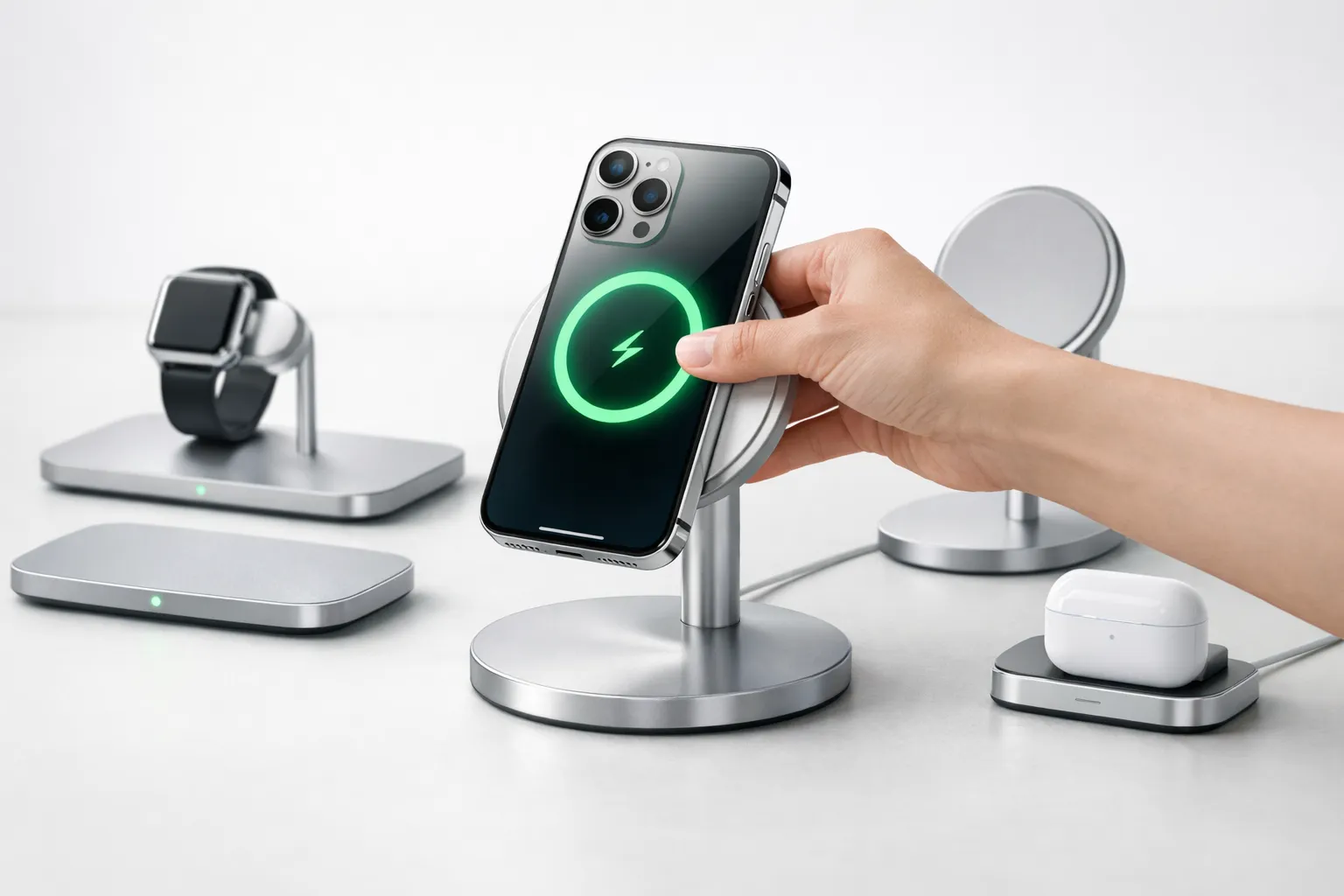 Bedste MagSafe- og Qi2-opladere til iPhone: hvad du skal kigge efter i 2026 Post image