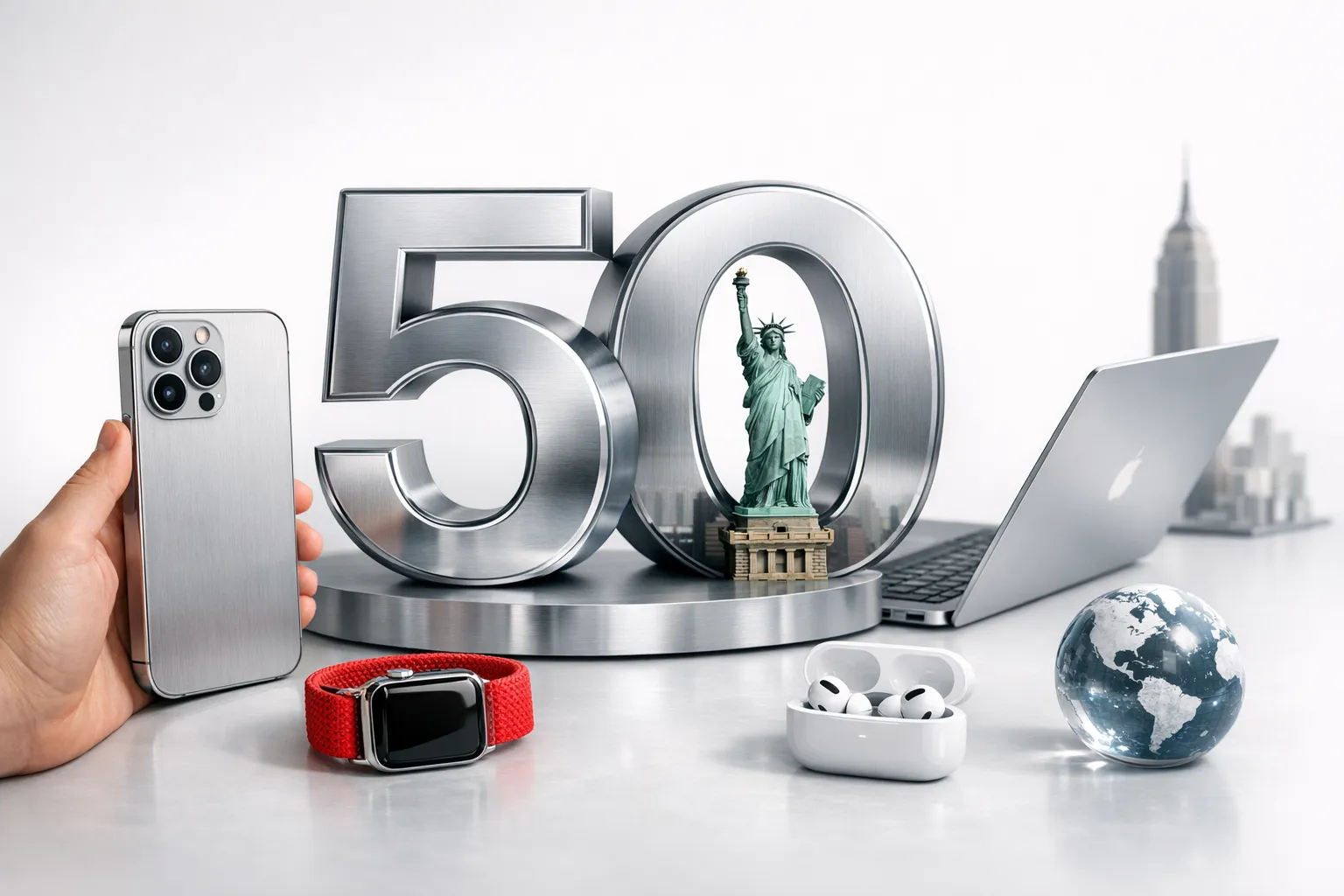 Apple fylder 50: Global jubilæumsturné starter i New York og ruller videre Post image