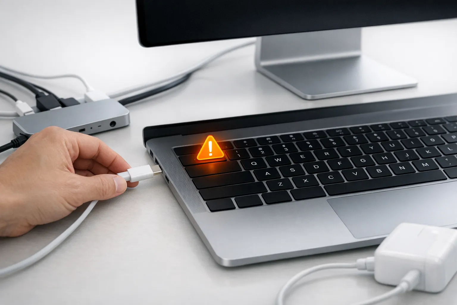 macOS Tahoe 26.4 advarer nu om “Slow Charger” på MacBook – og det er faktisk nyttigt Post image